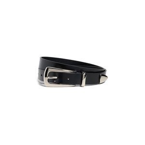3734 Womens The Statement Belt, Black/nickel, X-large